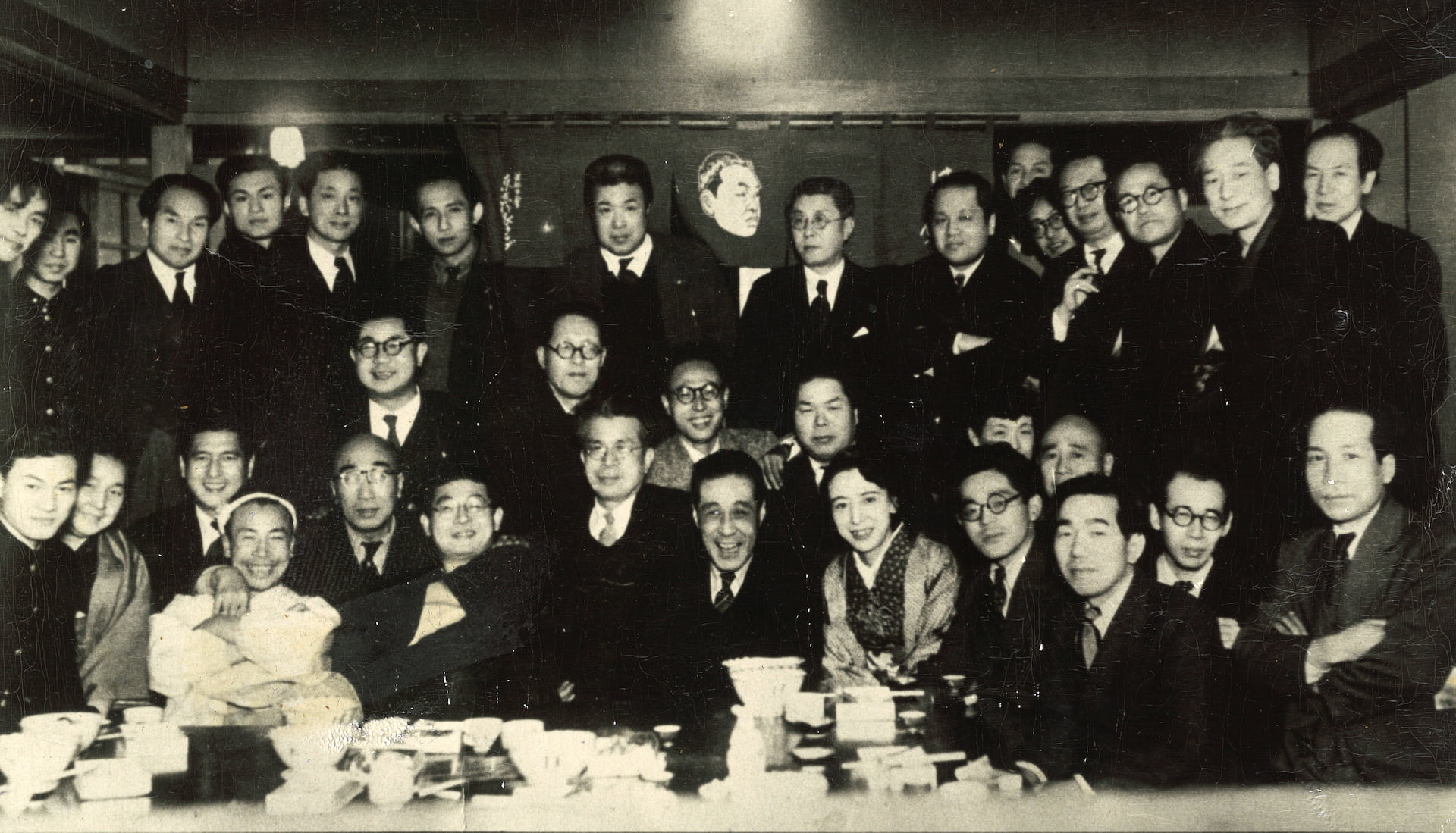 廿七会に集った文化人たち